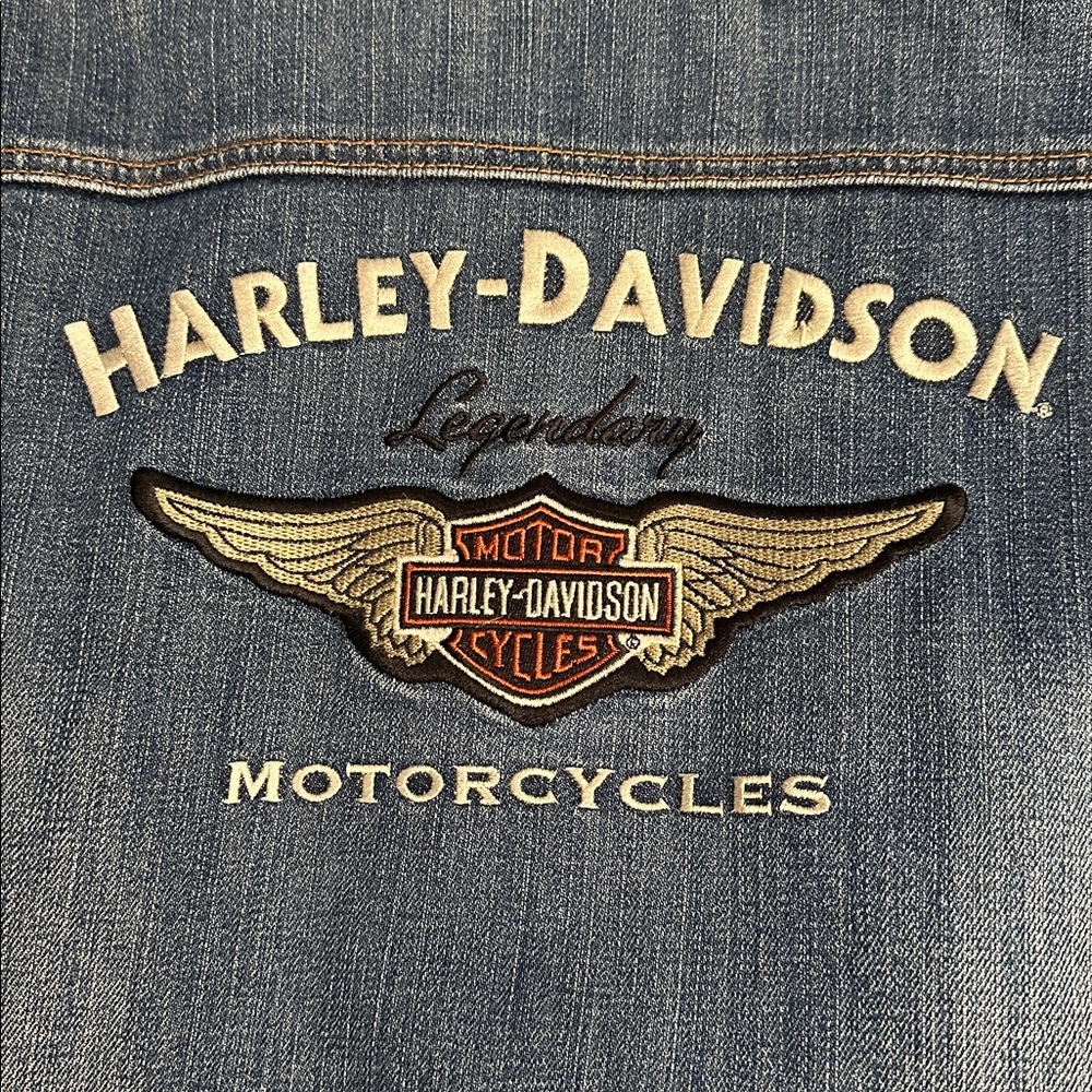 Women’s Harley-Davidson jean jacket - Picture 6 of 7